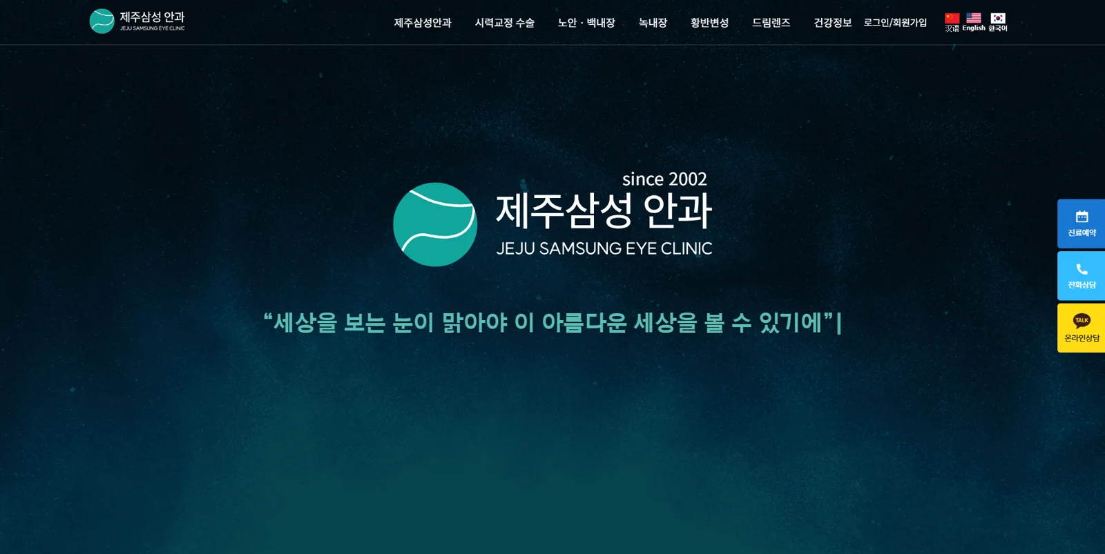 JejuSamsung 웹사이트 제작 포트폴리오